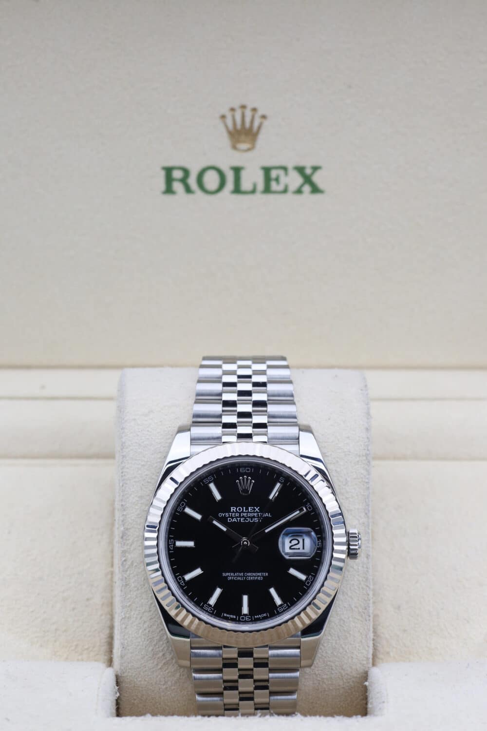 Rolex 126334 Black Index DATEJUST 41mm 2018 - Image 4