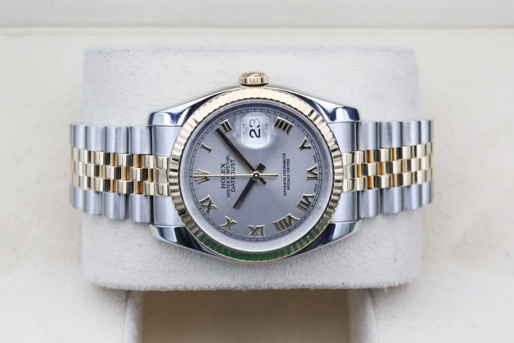 Rolex 116233 Silver Roman DATEJUST  36mm 2007 - Image 4