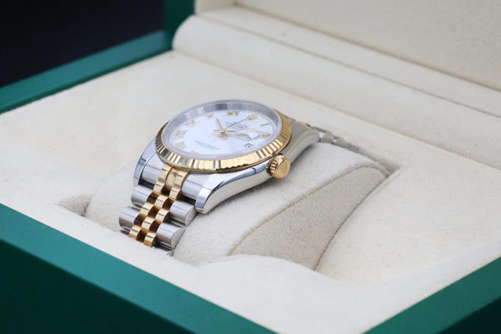 Rolex 116233 White Roman DATEJUST  36mm 2008 - Image 5