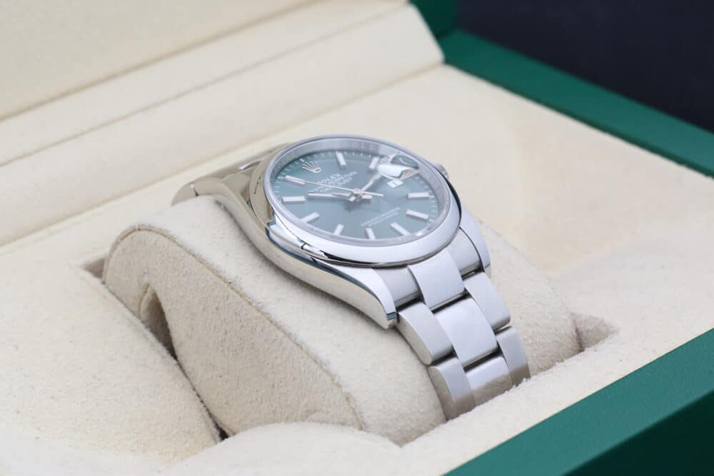 Rolex 126200 Mint Green DATEJUST 36mm 2023 - Image 5