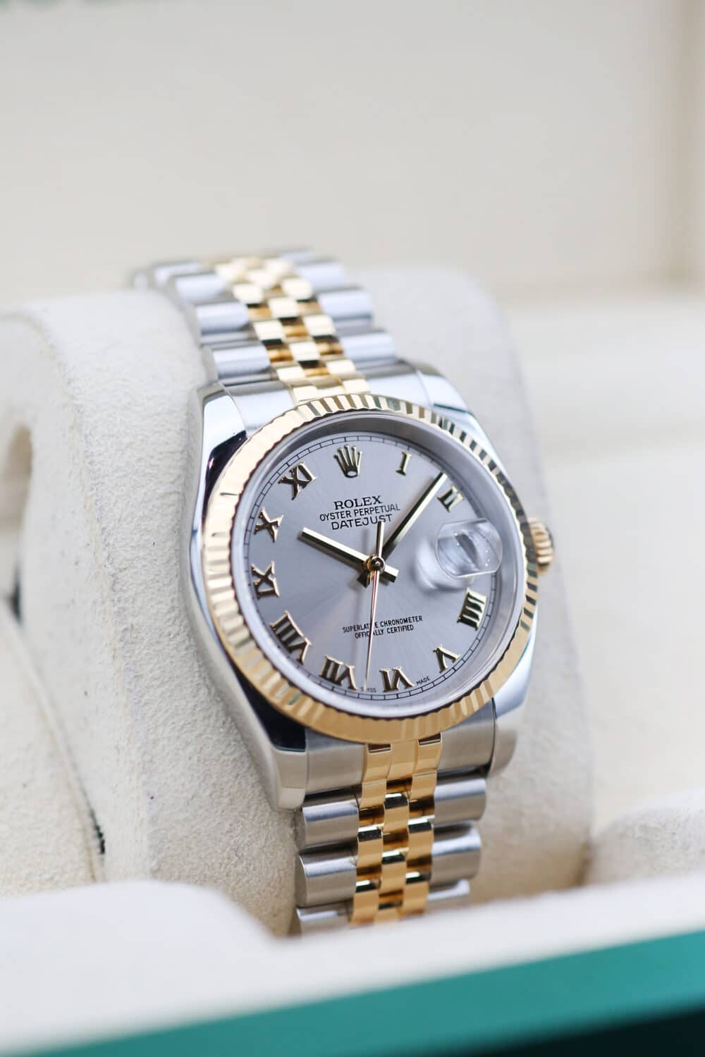 Rolex 116233 Silver Roman DATEJUST  36mm 2007 - Image 3