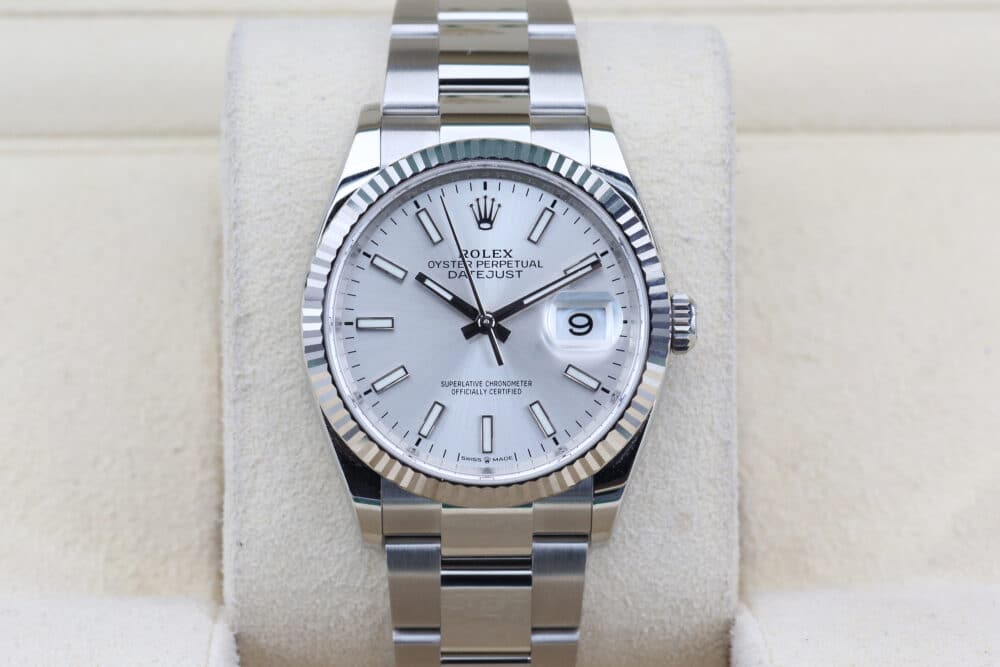 Rolex 126234 Silver DATEJUST 36mm 2023