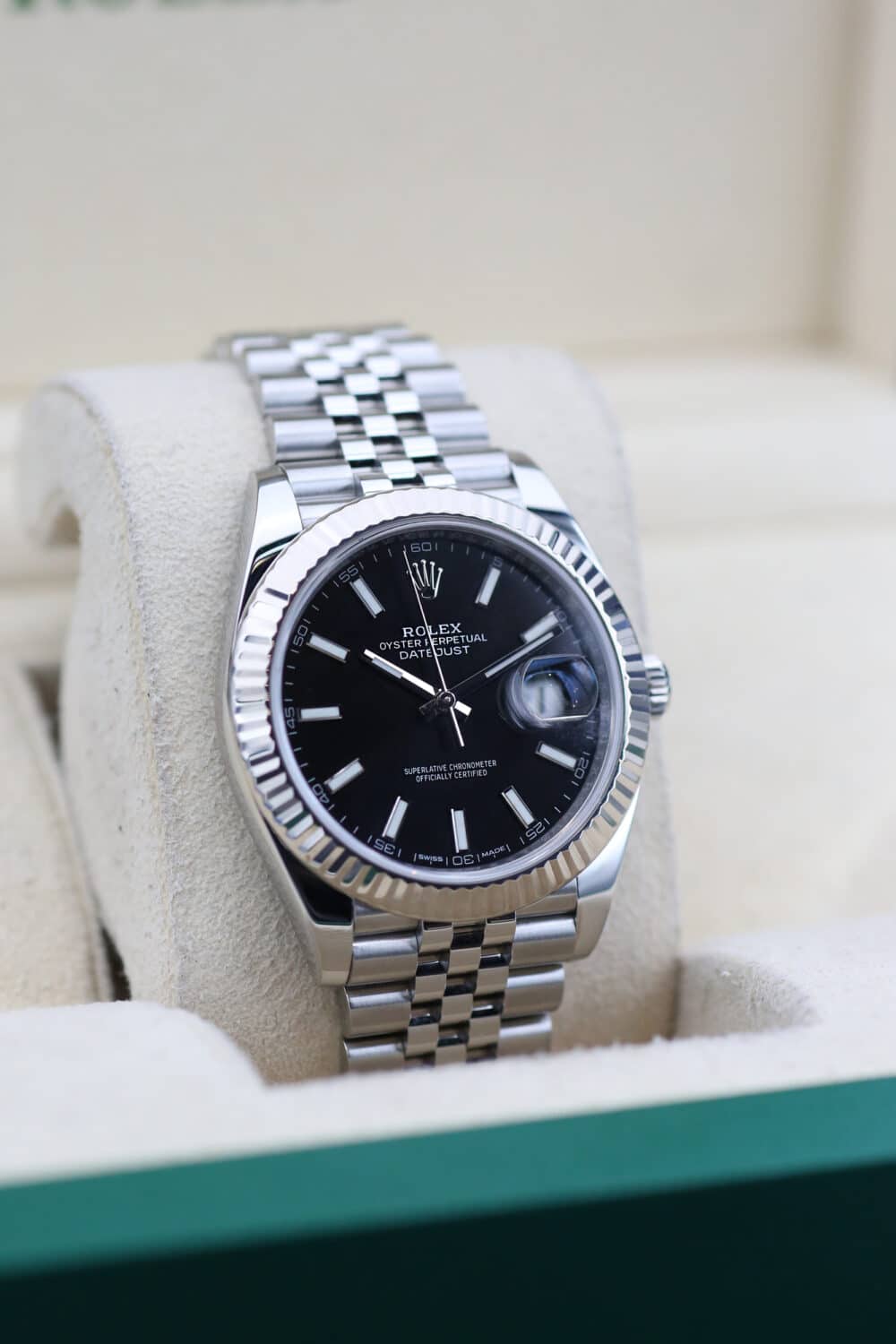 Rolex 126334 Black Index DATEJUST 41mm 2018 - Image 2
