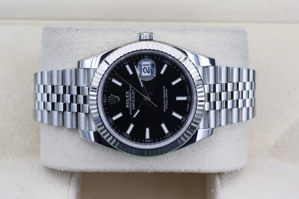 Rolex 126334 Black Index DATEJUST 41mm 2018 - Image 5
