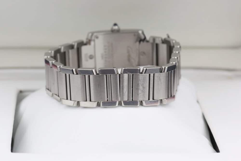 Cartier 2384 White Roman TANK FRANÇAISE 20mm - Image 7