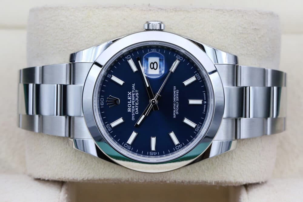 Rolex 126300 Blue DATEJUST  41mm 2024 - Image 4