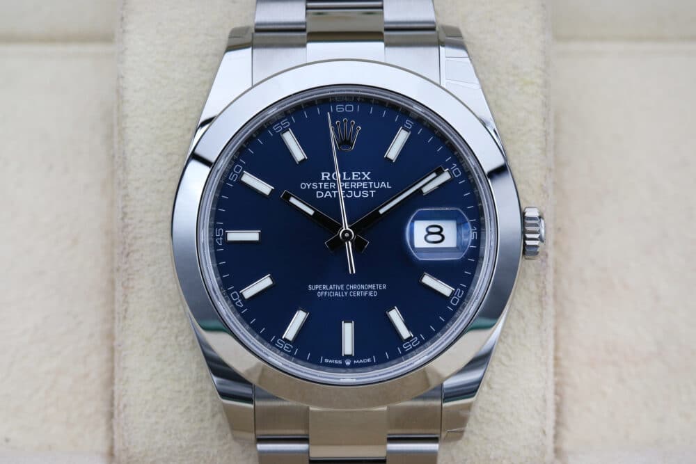 Rolex 126300 Blue DATEJUST  41mm 2024