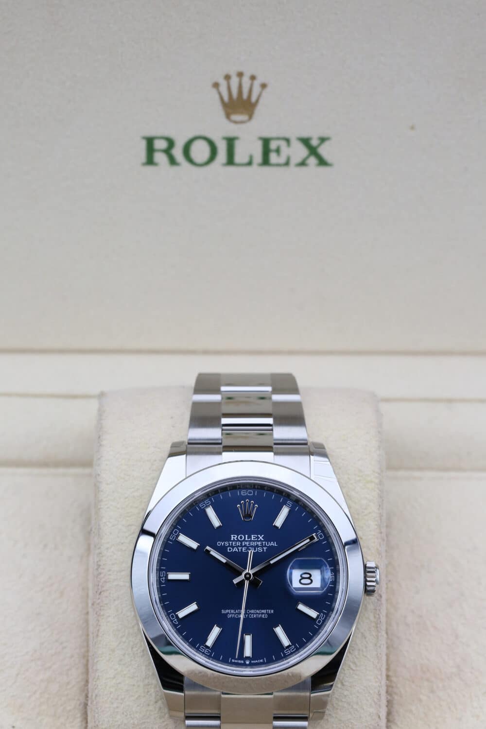 Rolex 126300 Blue DATEJUST  41mm 2024 - Image 2