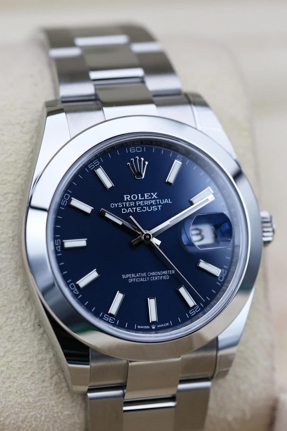 Rolex 126300 Blue DATEJUST  41mm 2024 - Image 3