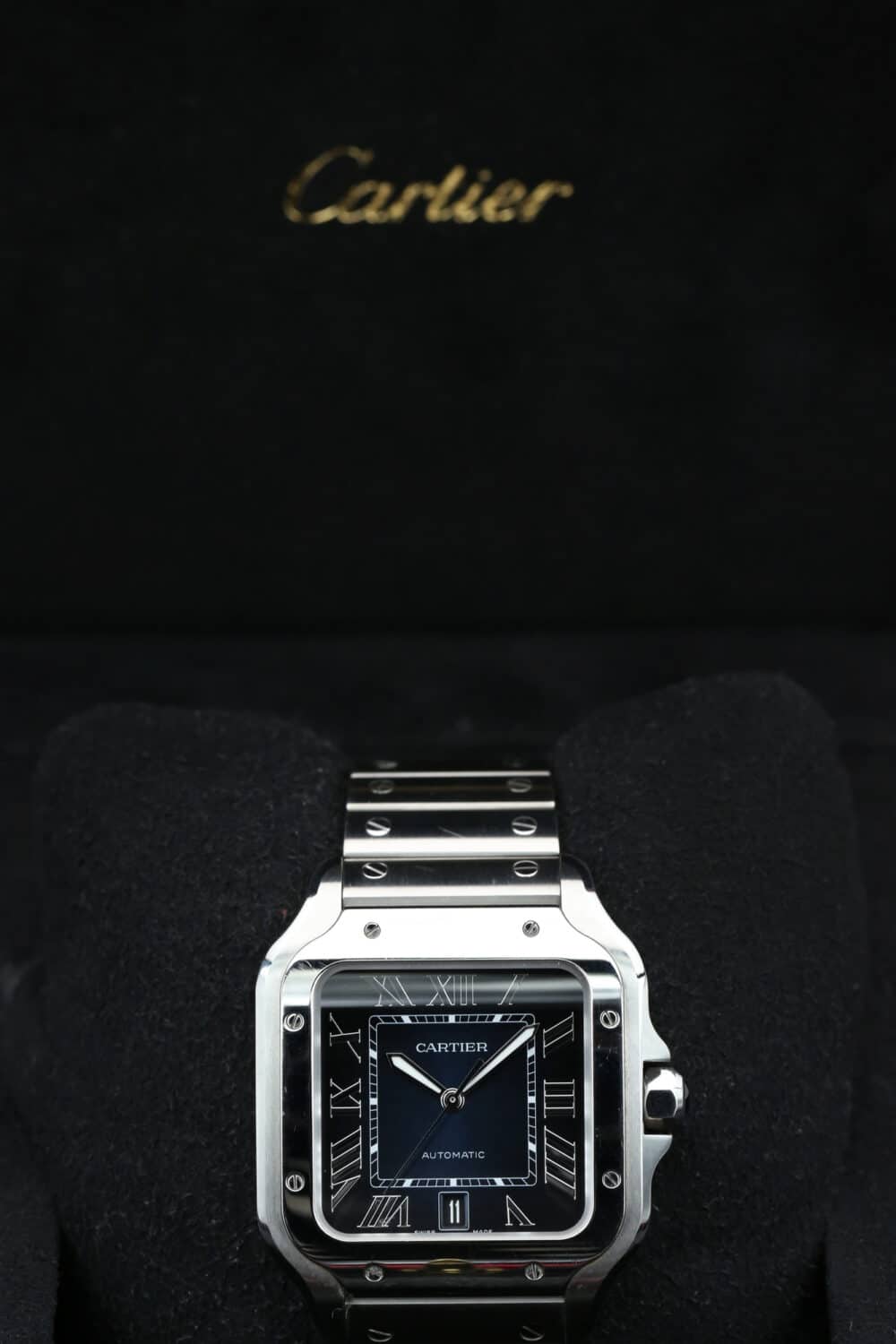 Cartier WSSA0030 Blue SANTOS 40mm 2022 - Image 4