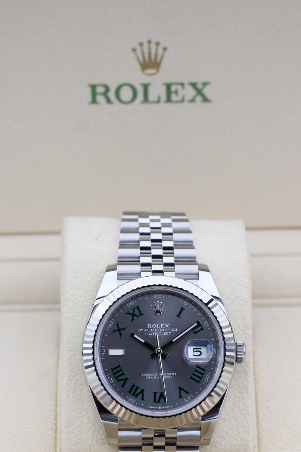 Rolex 126334 Wimbledon DATEJUST  41mm 2024 - Image 3