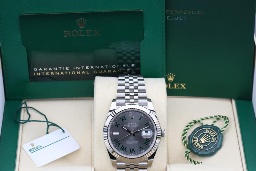 Rolex 126334 Wimbledon DATEJUST  41mm 2024 - Image 4