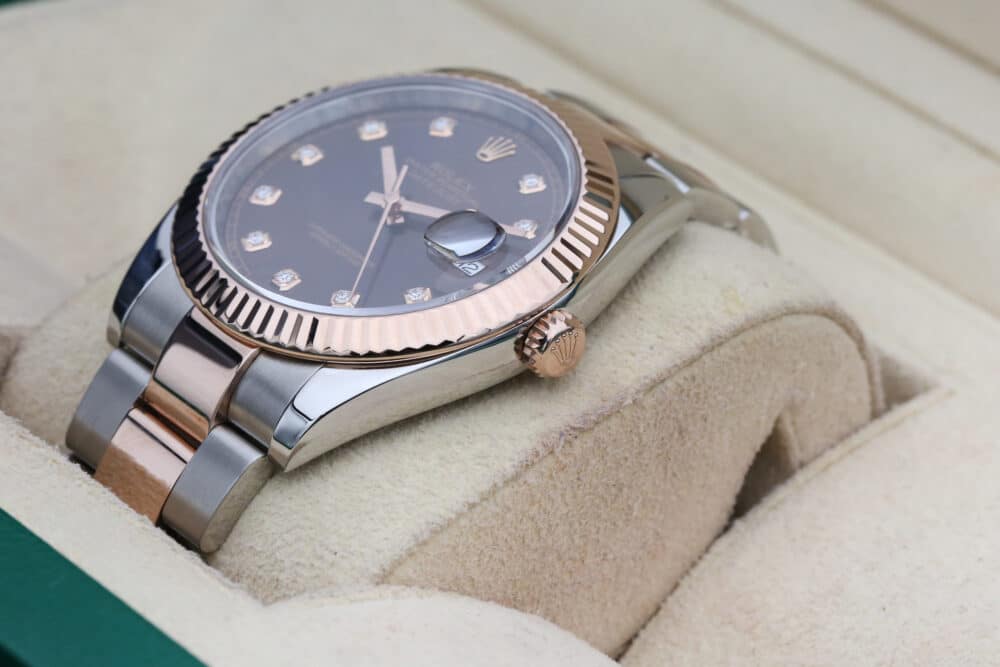 Rolex Datejust Chocolate Diamond 126331 41mm 2023 - Image 5