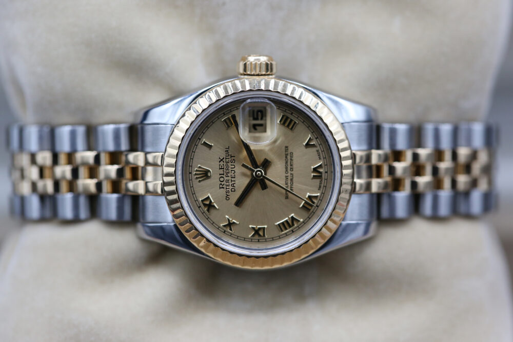 Rolex 179173 Champagne Roman DATEJUST 26mm 2007 - Image 4