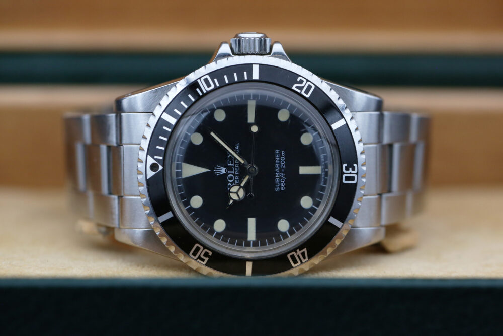 Rolex 5513 Black SUBMARINER 40mm 1984