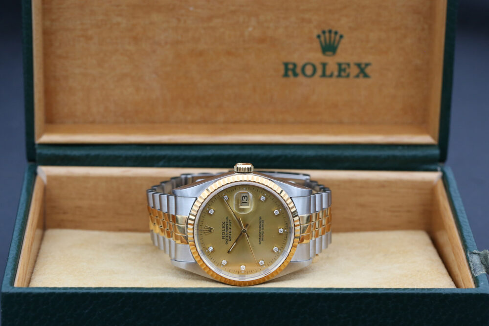 Rolex Datejust Champagne 16233 36mm 1993