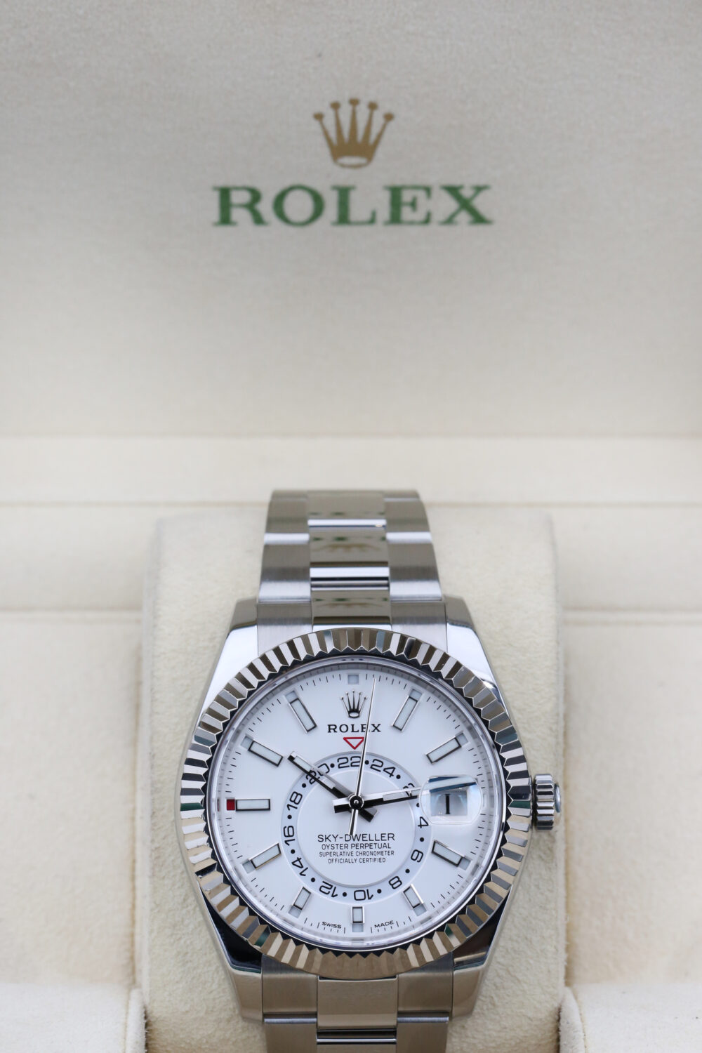 Rolex 326934 White SKYDWELLER 42mm 2020 - Image 5