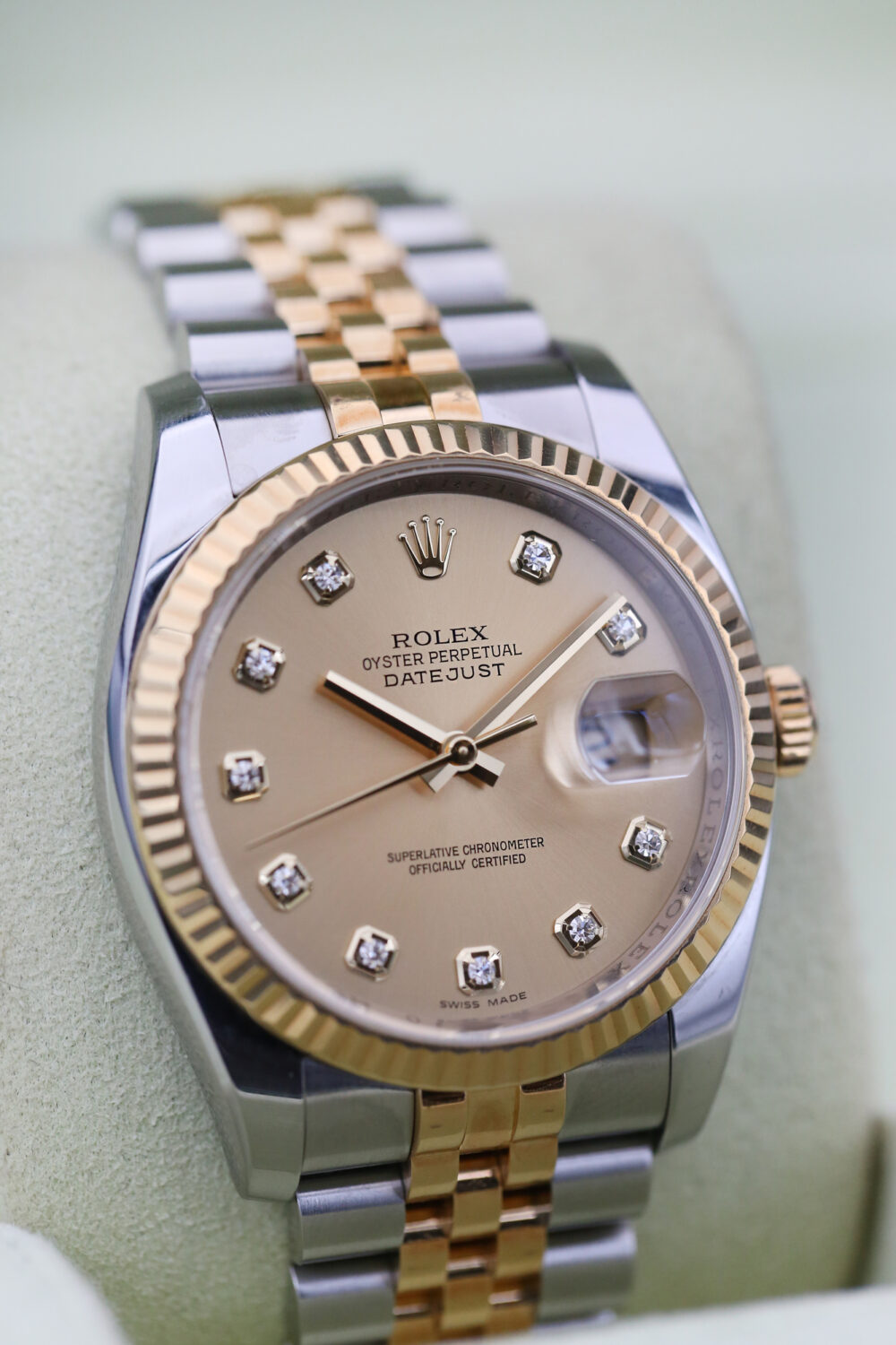 Rolex 116233 Champagne DATEJUST 36mm 2010 - Image 2