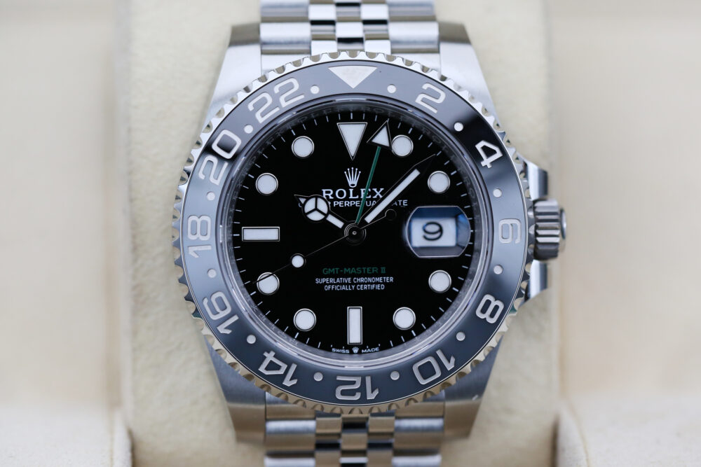 Rolex 126710GRNR Black GMT MASTER II 40mm 2024