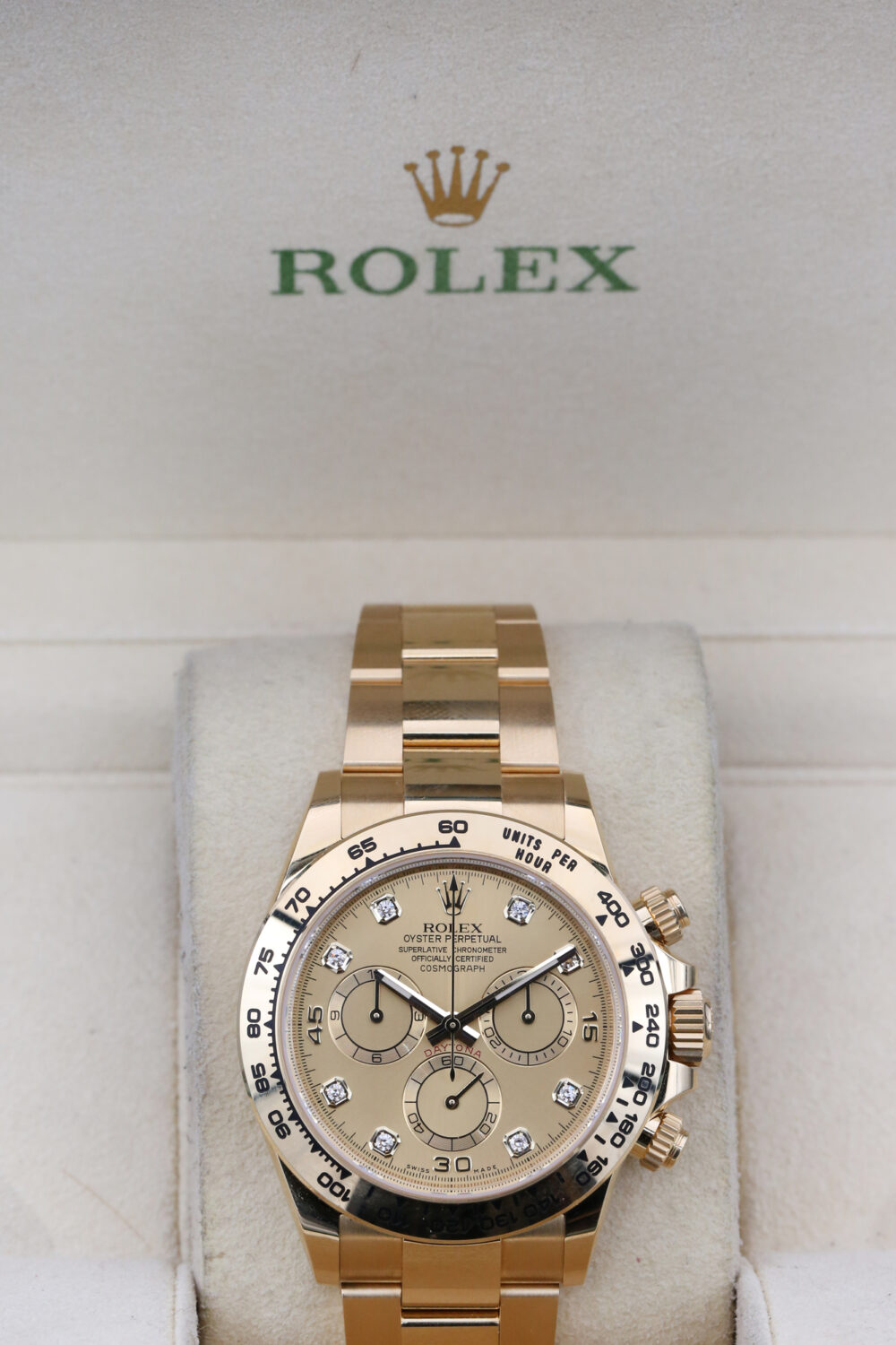 Rolex 116508 Champange Diamond DAYTONA 40mm 2022 - Image 4