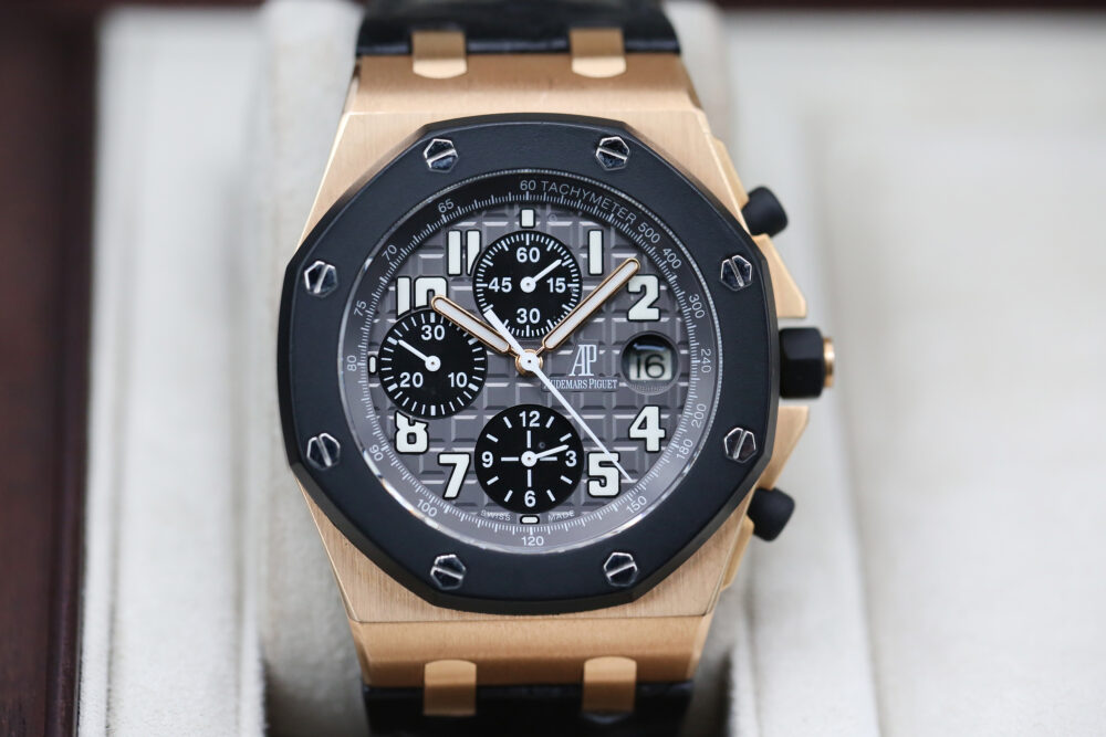 Audemars Piguet 25940OK.OO.D002CA.01A Black Chronograph ROYAL OAK OFFSHORE  42mm 2011