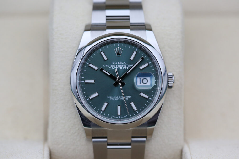Rolex 126200 Green DATEJUST 36mm 2024
