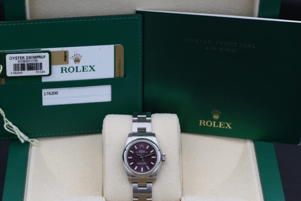 Rolex 176200 Grape OYSTER PERPETUAL 26mm 2016 - Image 5