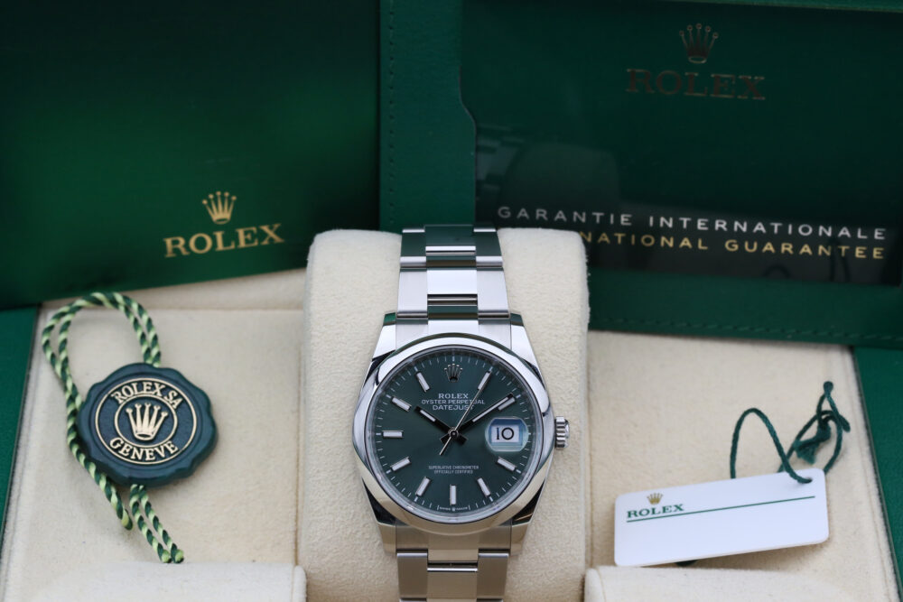 Rolex 126200 Green DATEJUST 36mm 2024 - Image 4