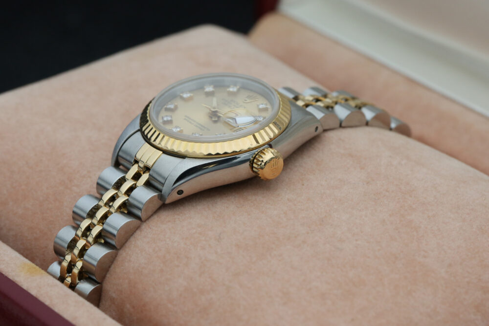 Rolex 69173 Champagne DATEJUST 26mm 1992 - Image 6