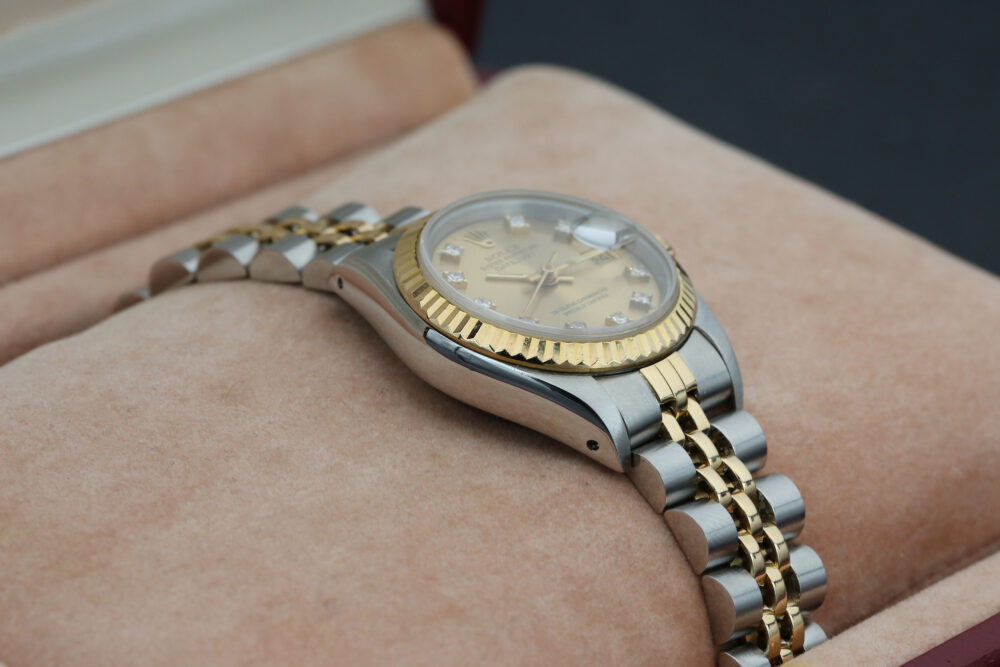 Rolex 69173 Champagne DATEJUST 26mm 1992 - Image 7