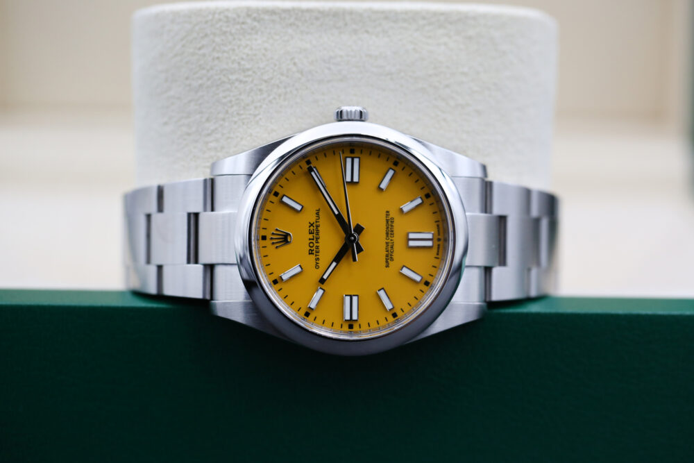 Rolex 124300 Yellow OYSTER PERPETUAL 41mm 2020 - Image 3