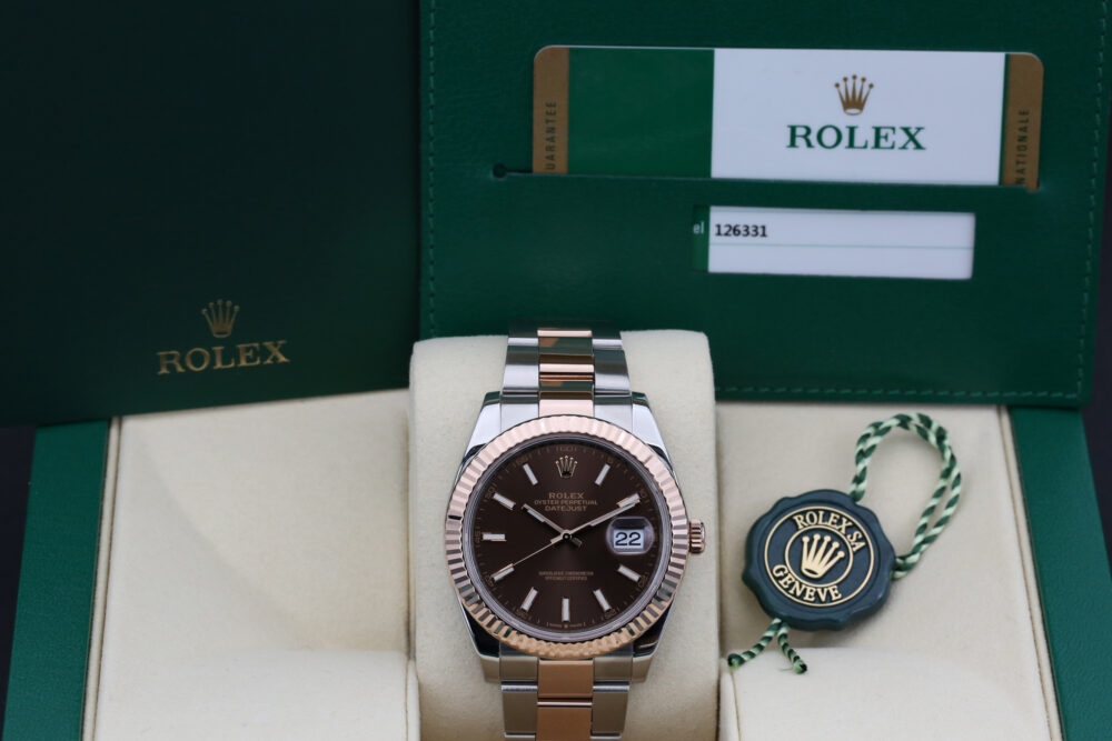 Rolex 126331 Chocolate DATEJUST 41mm 2020 - Image 5