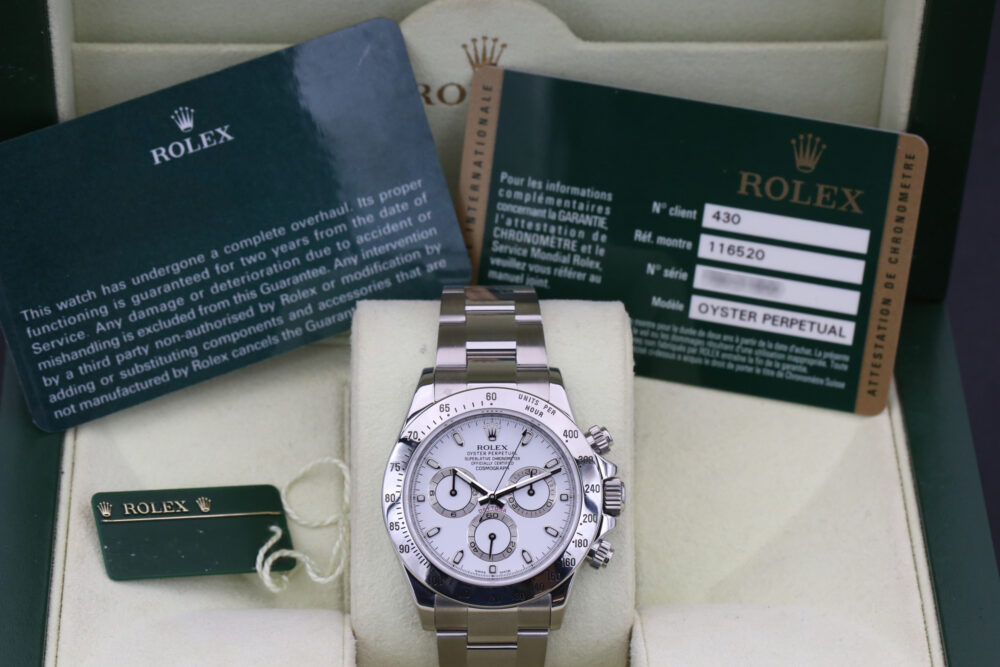 Rolex 116520 White DAYTONA 40mm 2012 - Image 5