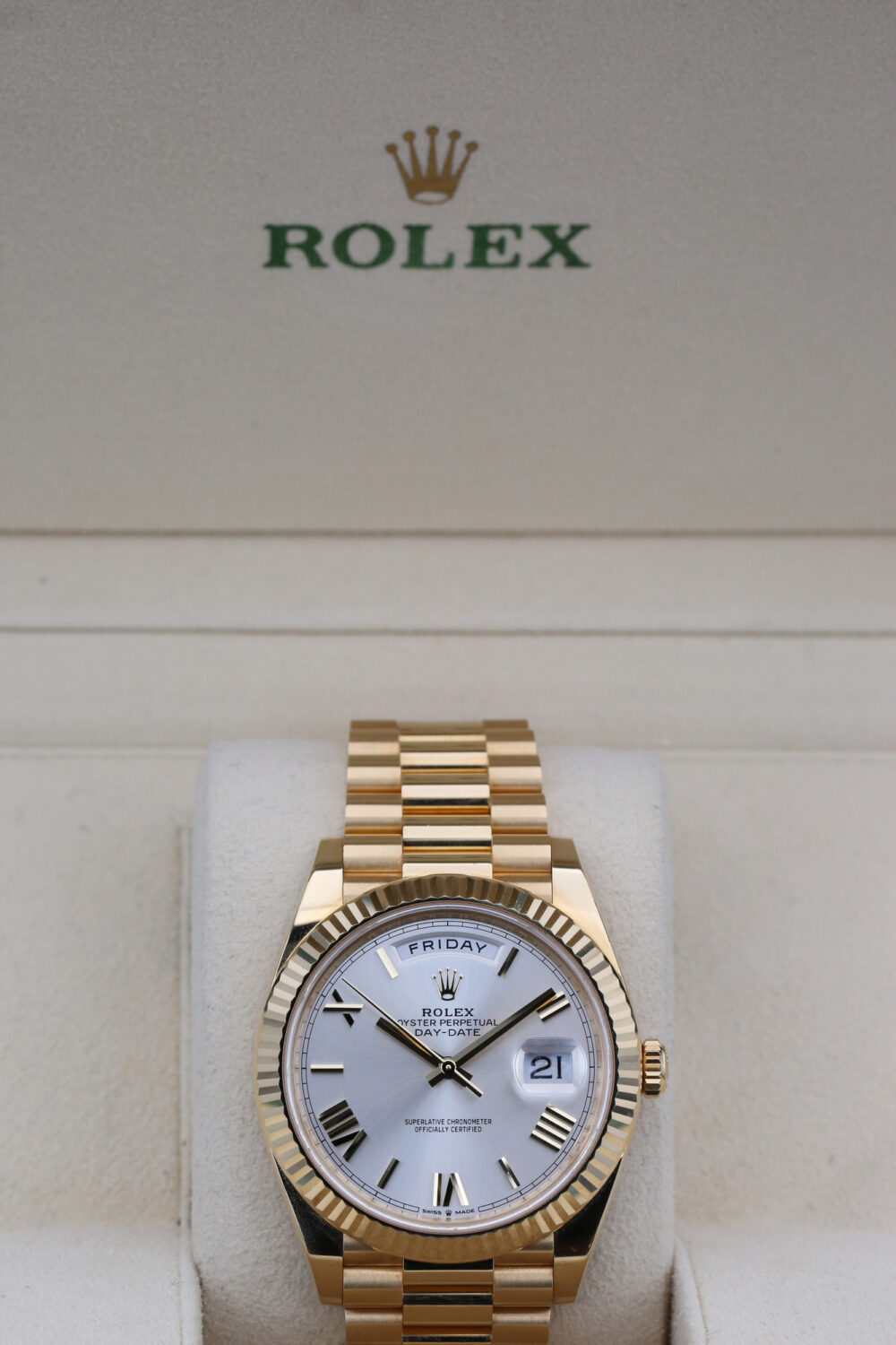 Rolex 228238 Silver DAY-DATE 40mm 2023 - Image 4