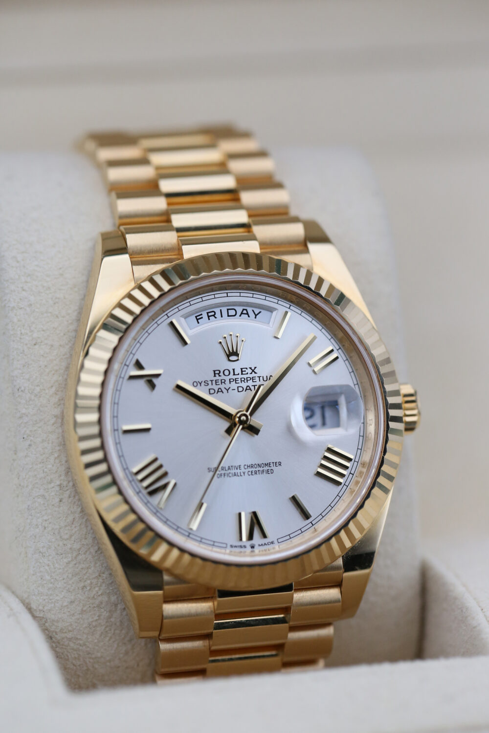 Rolex 228238 Silver DAY-DATE 40mm 2023 - Image 2