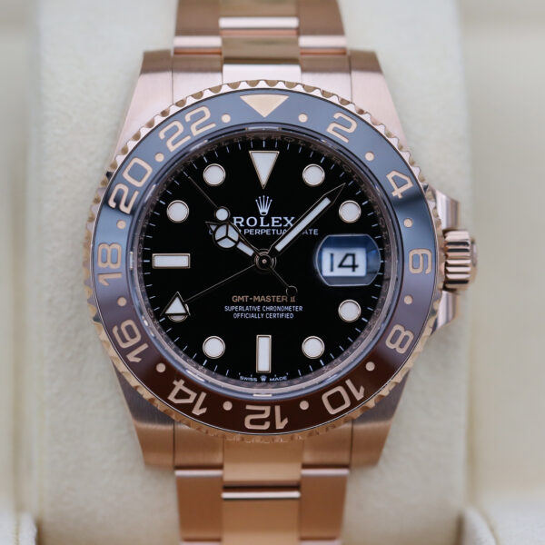 Rolex 126715CHNR Black GMT-MASTER II 40mm 2022 Rootbeer