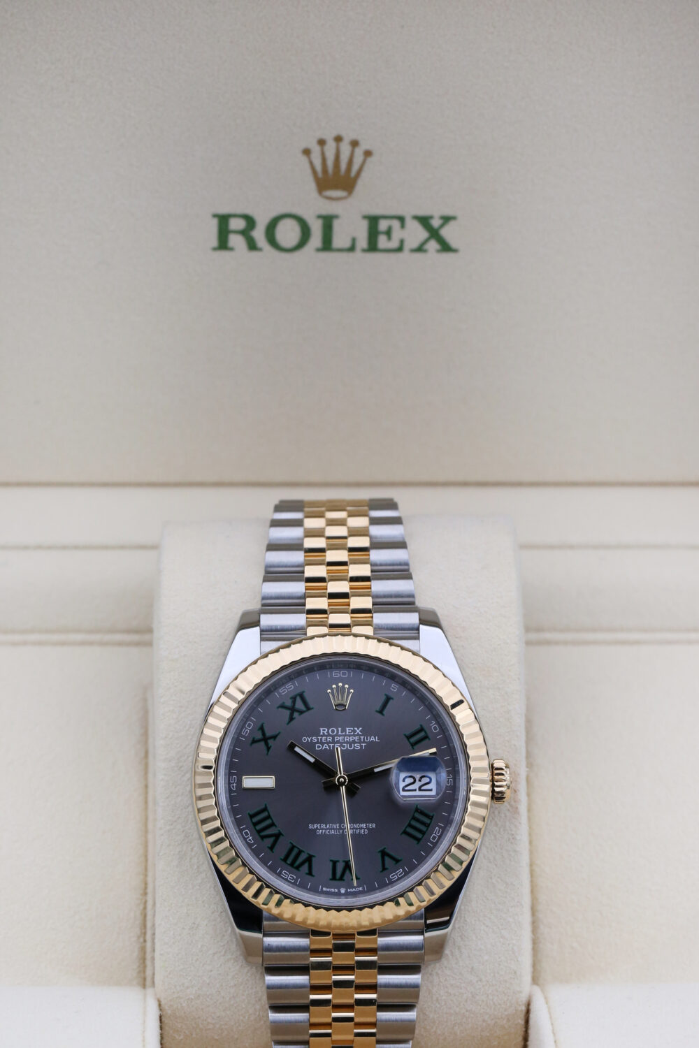 Rolex 126333 Wimbledon DATEJUST 41mm 2022 - Image 4