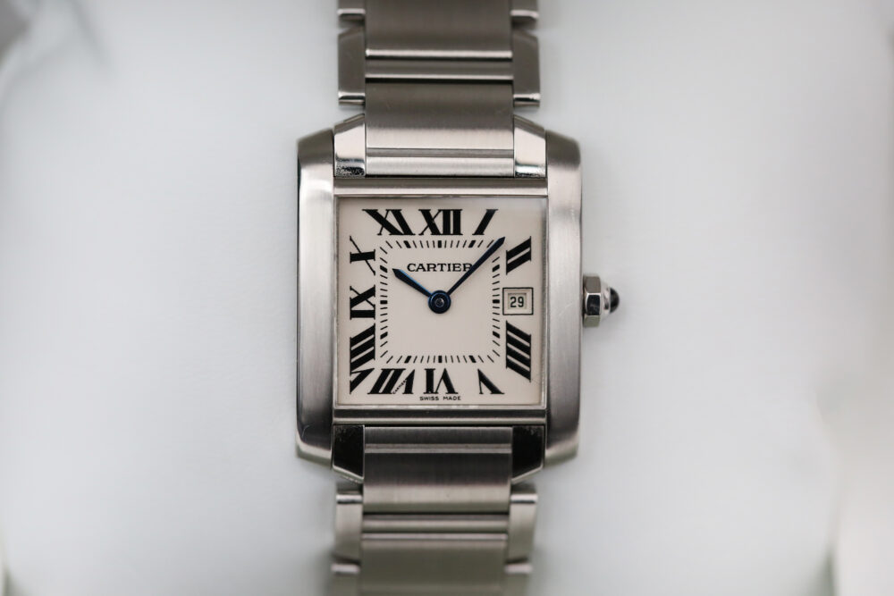 Cartier 2465 White CARTIER TANK FRANÇAISE 25mm 2013