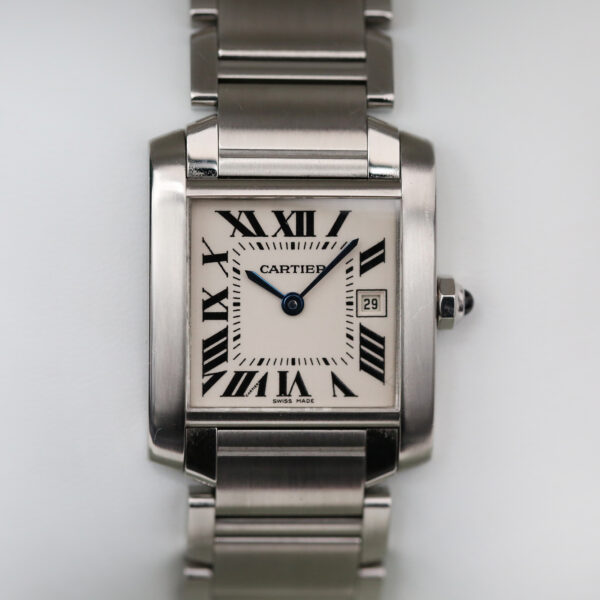 Cartier 2465 White CARTIER TANK FRANÇAISE 25mm 2013