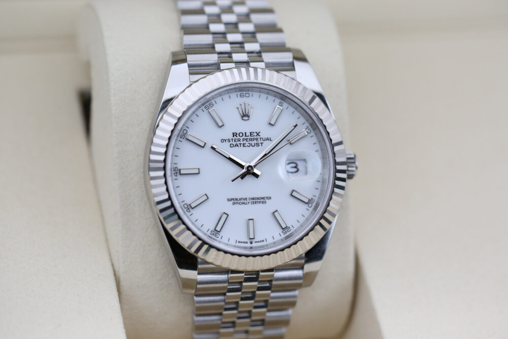 Rolex Datejust White Index 126334 41mm 2025 - Image 2