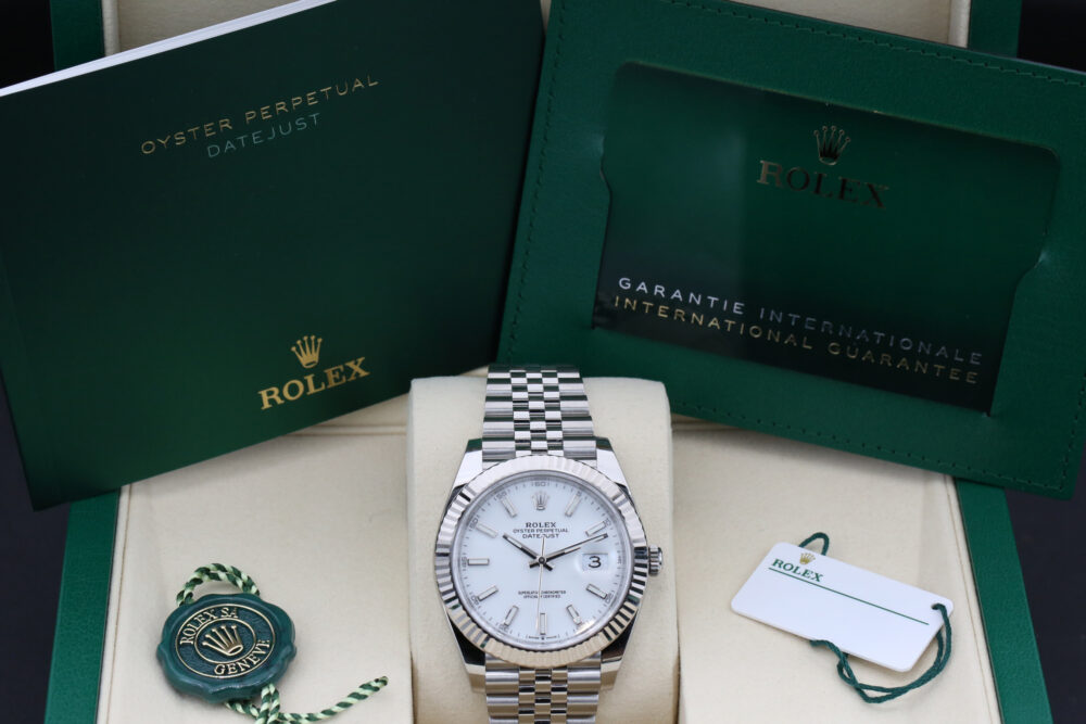 Rolex Datejust White Index 126334 41mm 2025 - Image 5