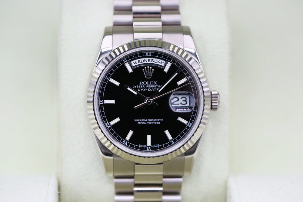 Rolex 118239 Black DAY-DATE 36mm 2008