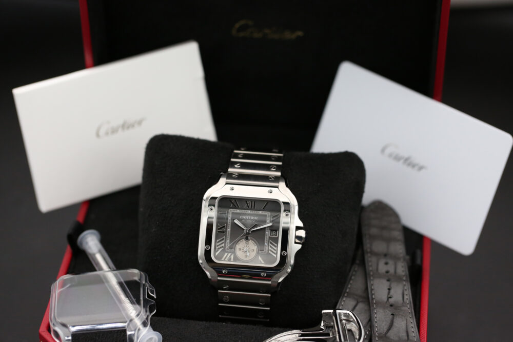 Cartier WSSA0076 Grey Dual Time SANTOS DE CARTIER  40mm 2024 - Image 5