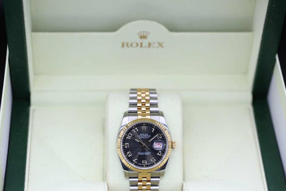 Rolex 116233 Black Arabic DATEJUST 36mm 2017 - Image 4