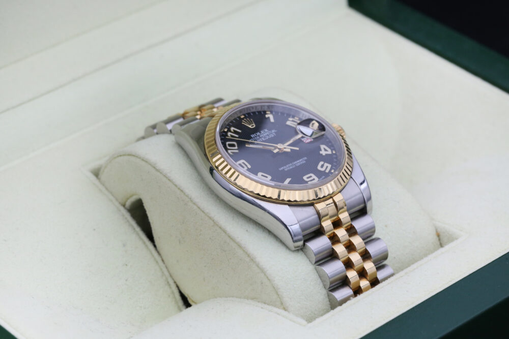 Rolex 116233 Black Arabic DATEJUST 36mm 2017 - Image 7