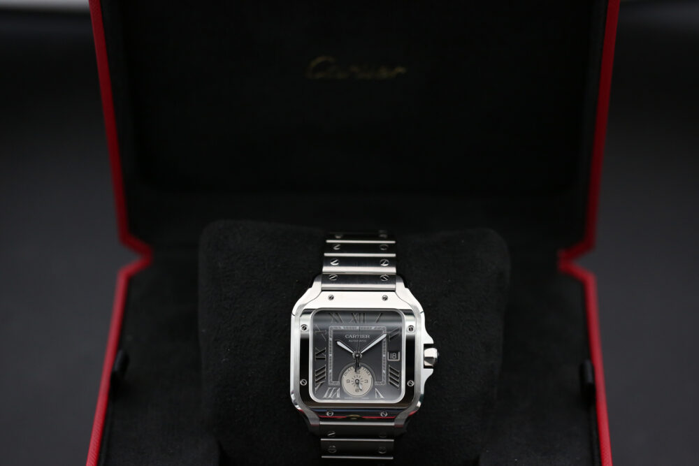 Cartier WSSA0076 Grey Dual Time SANTOS DE CARTIER  40mm 2024 - Image 4