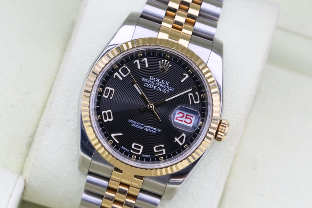 Rolex 116233 Black Arabic DATEJUST 36mm 2017 - Image 9
