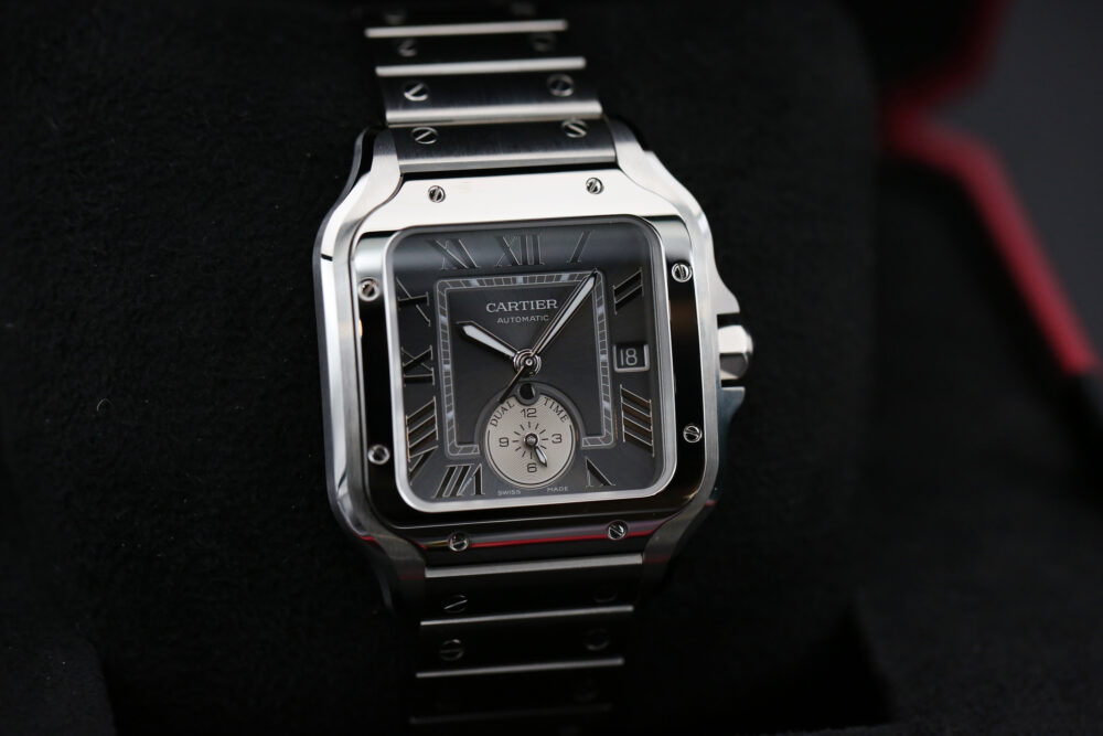 Cartier WSSA0076 Grey Dual Time SANTOS DE CARTIER  40mm 2024 - Image 2