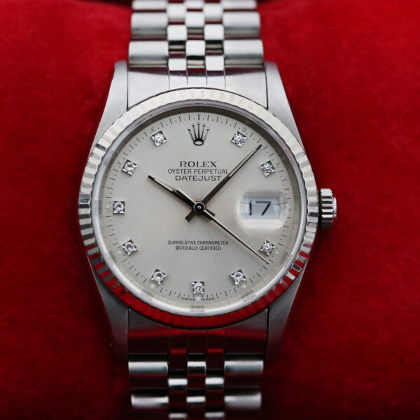 Rolex 16234 Silver DATEJUST 36mm 1990