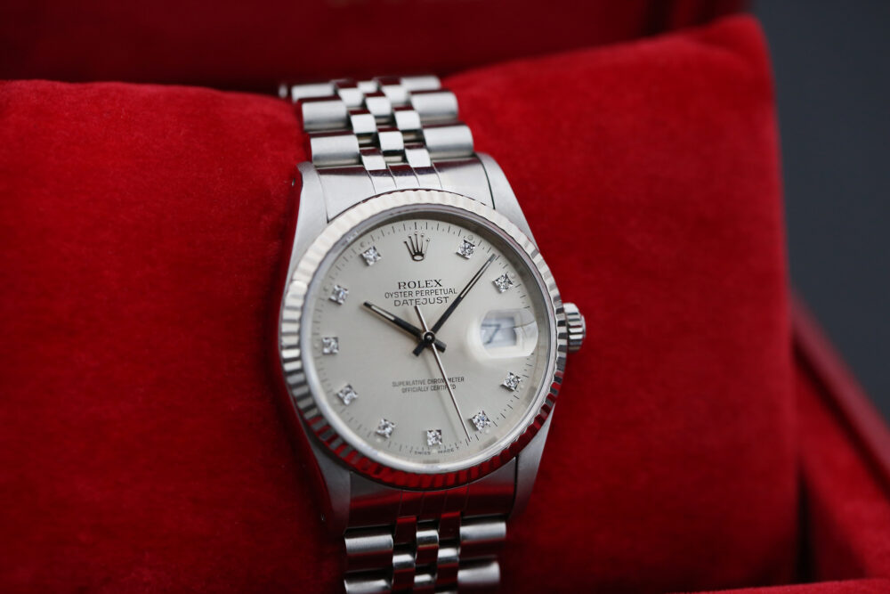 Rolex 16234 Silver DATEJUST 36mm 1990 - Image 2